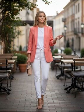 NWT J. Crew Cotton Blend Blazer Size 10 $168